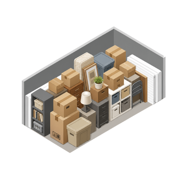 Large 10 by 15 self-storage unit icon